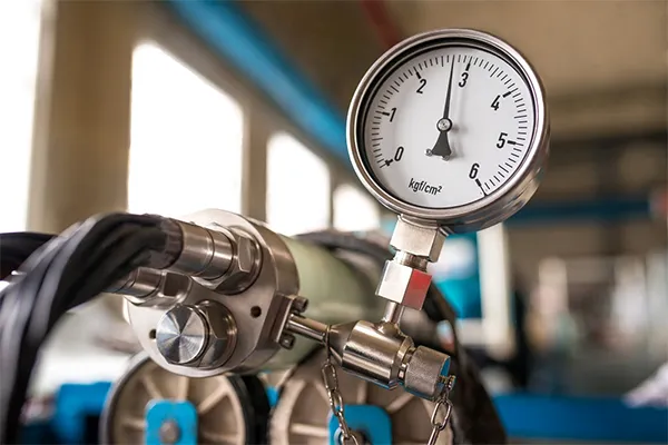 Anvendelse af trykmålere